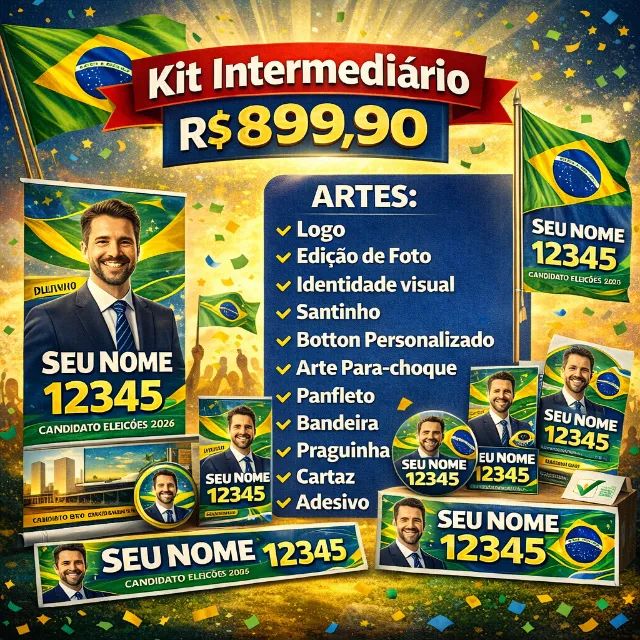 ? ARTES PROFISSIONAIS PARA ELEIÇÕES 2026 ? - Foto 3