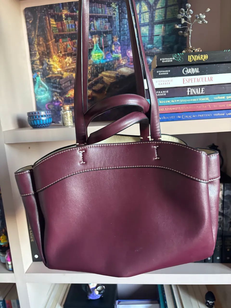 Bolsa Zara Original Vinho