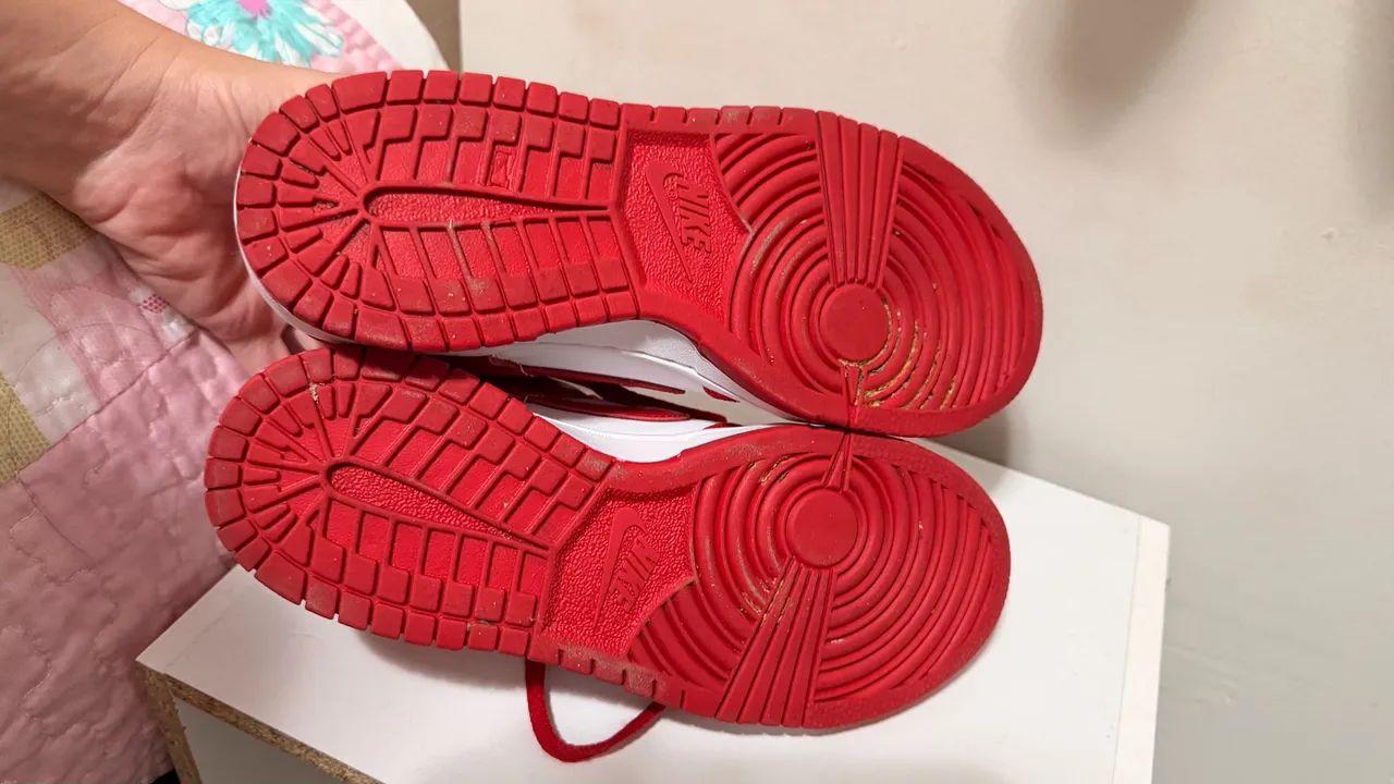 Nike Dunk Low University Vermelho - Foto 4
