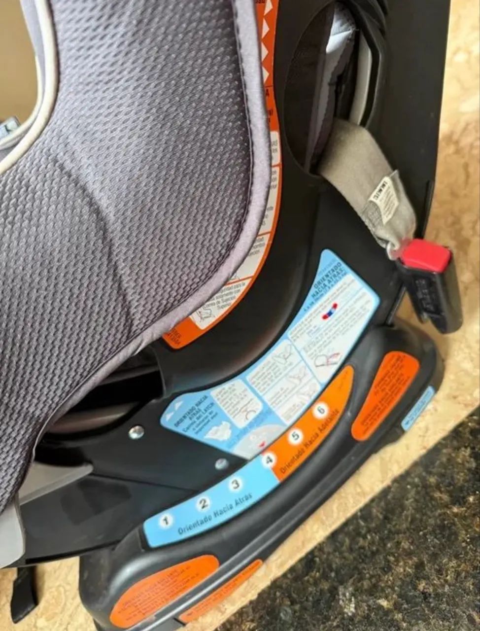 Cadeira Cadeirinha Graco Carro Auto Extend2Fit Com Isofix - Foto 4