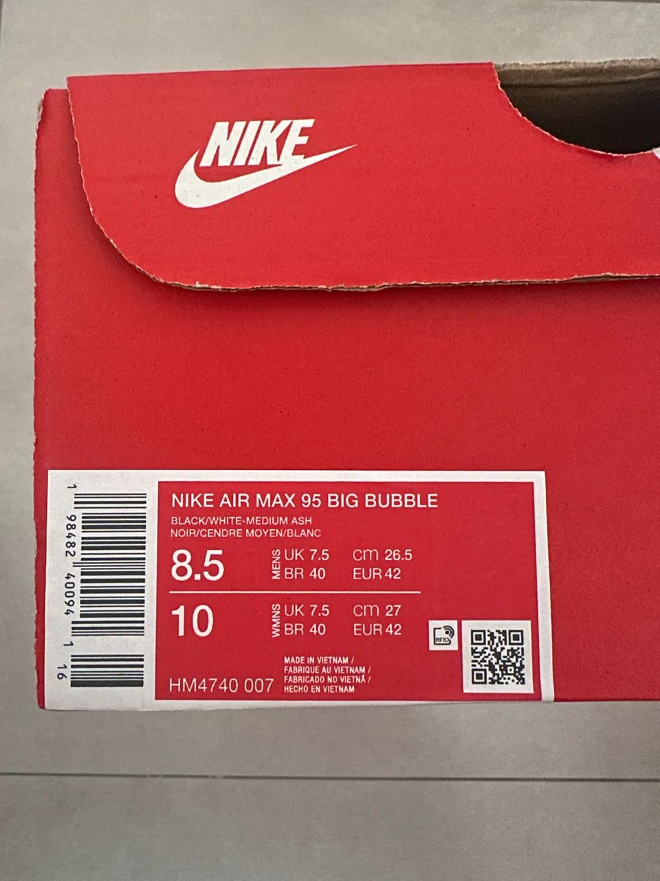 Air Max 95 Big Bubble Granite - Foto 5