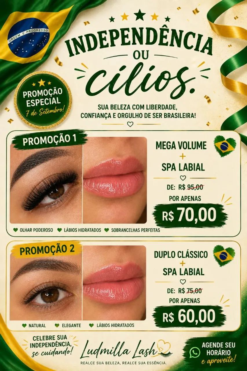 Independência ou Cílios?