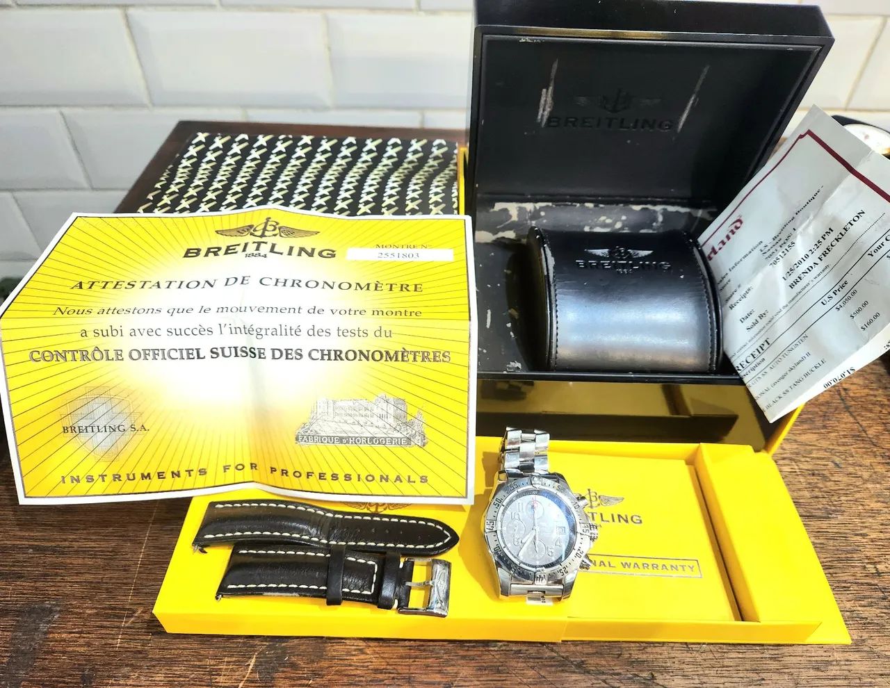 Relogio Breitling Avenger Full Set - Foto 3