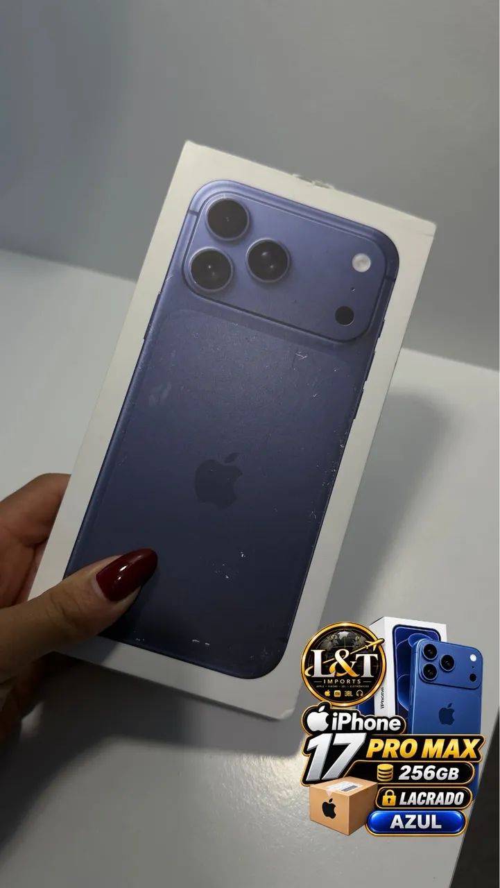 iPhone 17 pro Max 256GB lacrado 