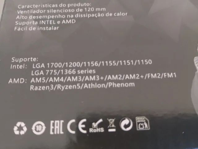 Cooler para processador Intel x Amd Promoção  - Foto 4