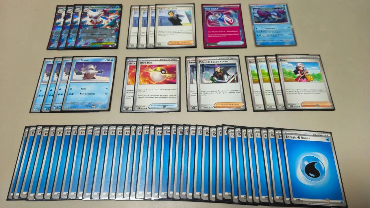 Deck Pokémon Mega Abomasnow Ex Completo