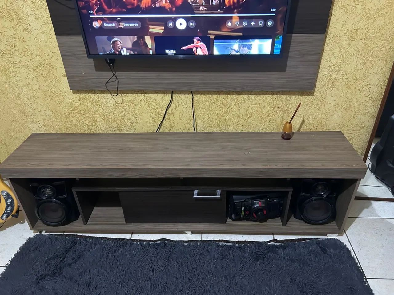 Rack para TV até 65 com Painel até 50 - Foto 4