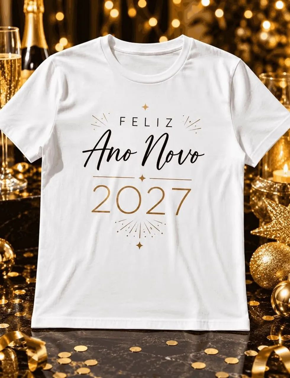 Camisa final do ano  - personalize do seu jeito 