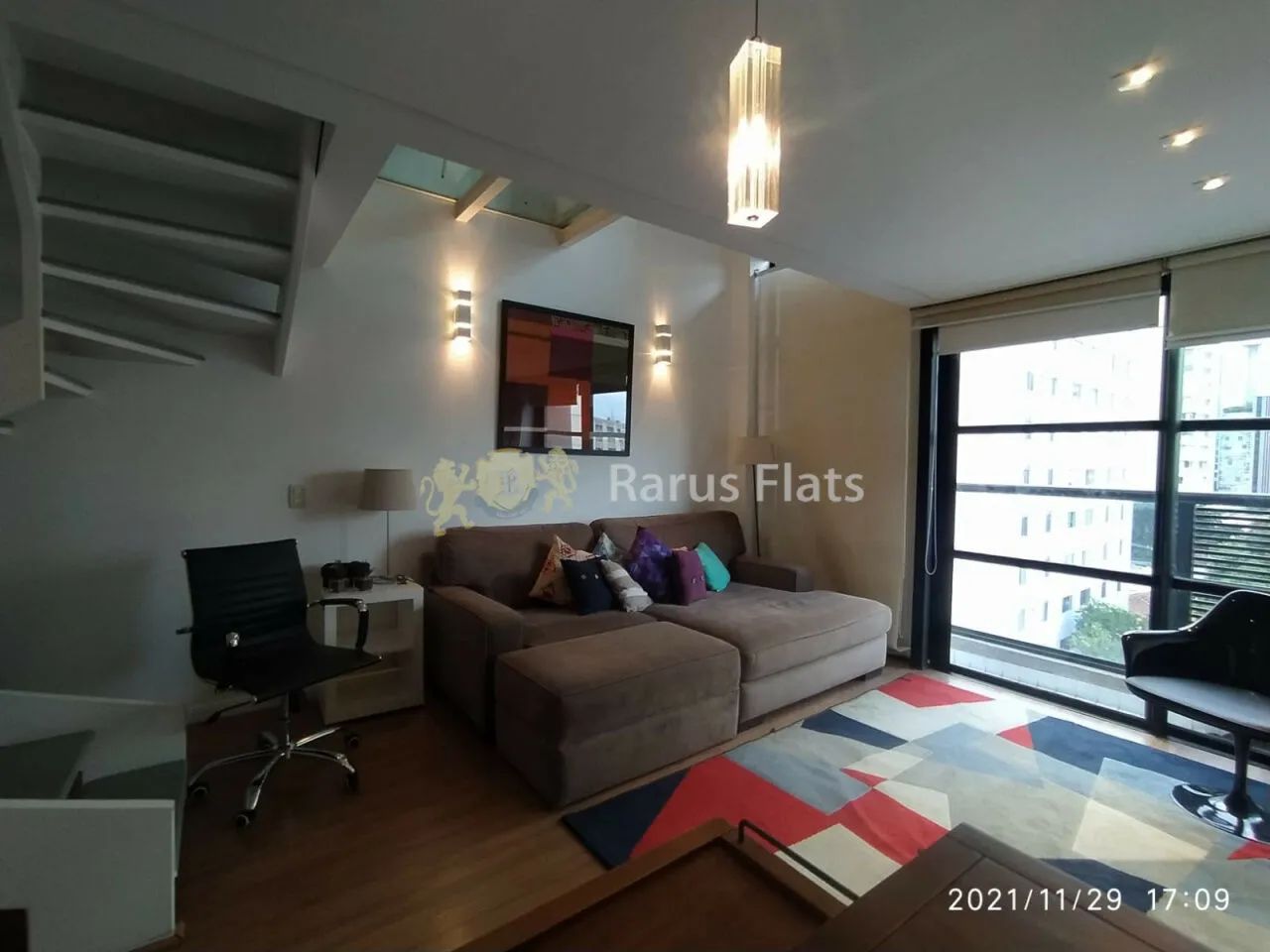 Flat com 1 Quarto para alugar, 47m² - Vila Nova Conceição - Foto 2