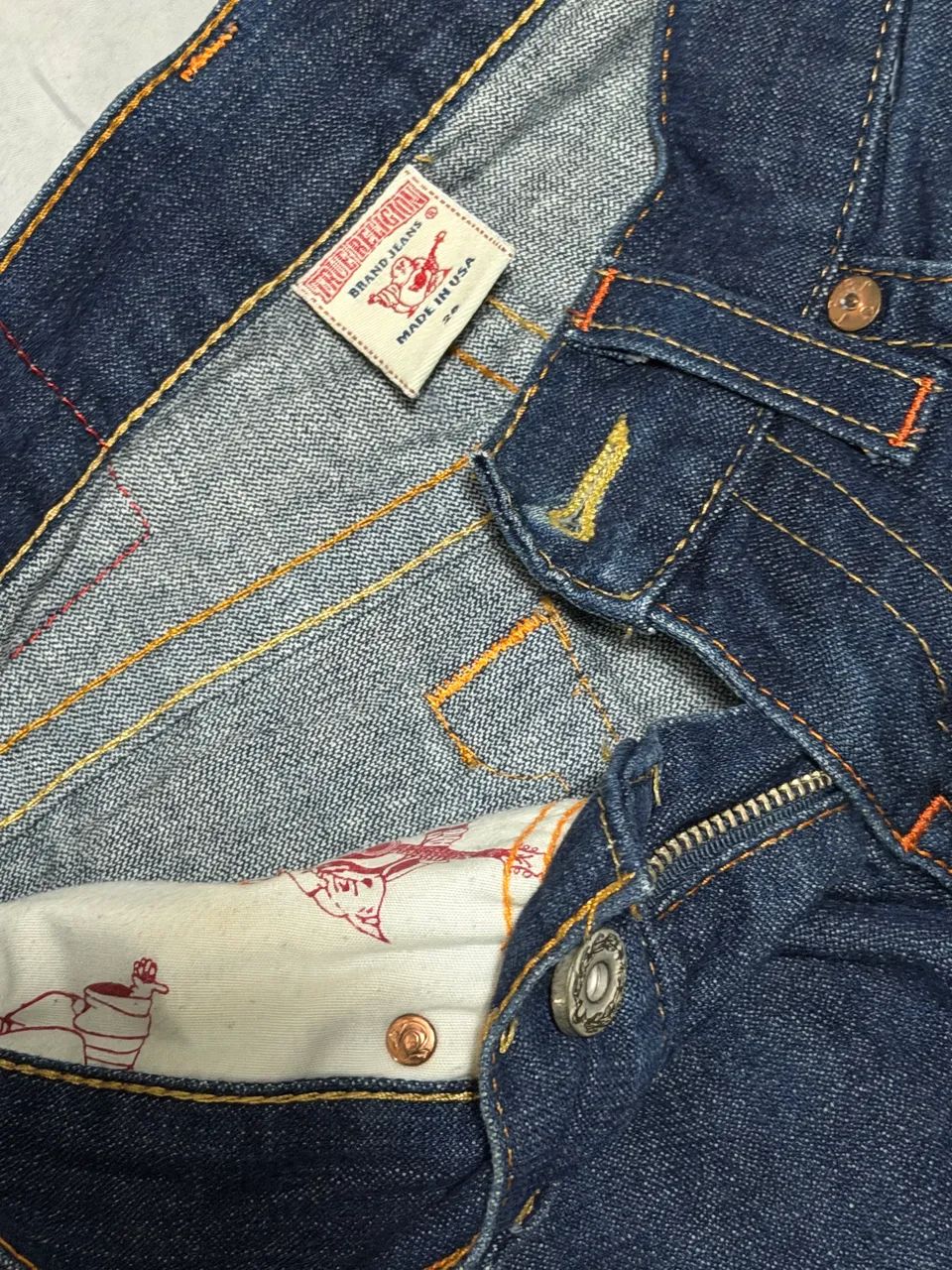 Calça jeans true religion  - Foto 3