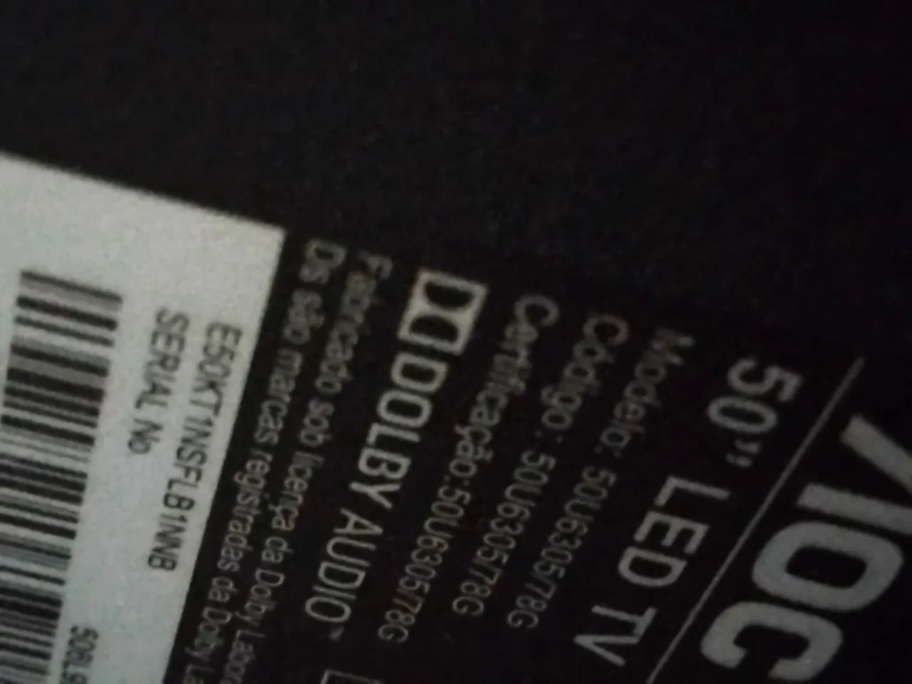 Tv smart 50' polegadas aoc tela quebrada p/peças  - Foto 2