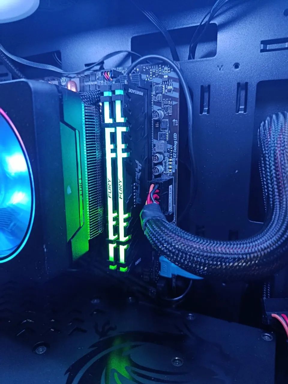 Memória ddr4 Kingston fury renegade RGB 3600MHZ 2x8GB - Foto 6