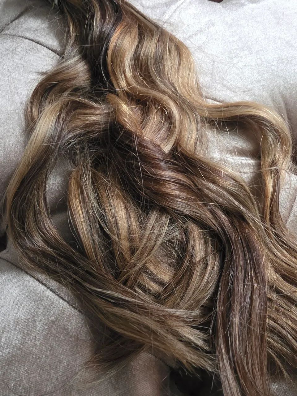 Mega Hair Ondulado 100% Humano - Comprimento médio Natural