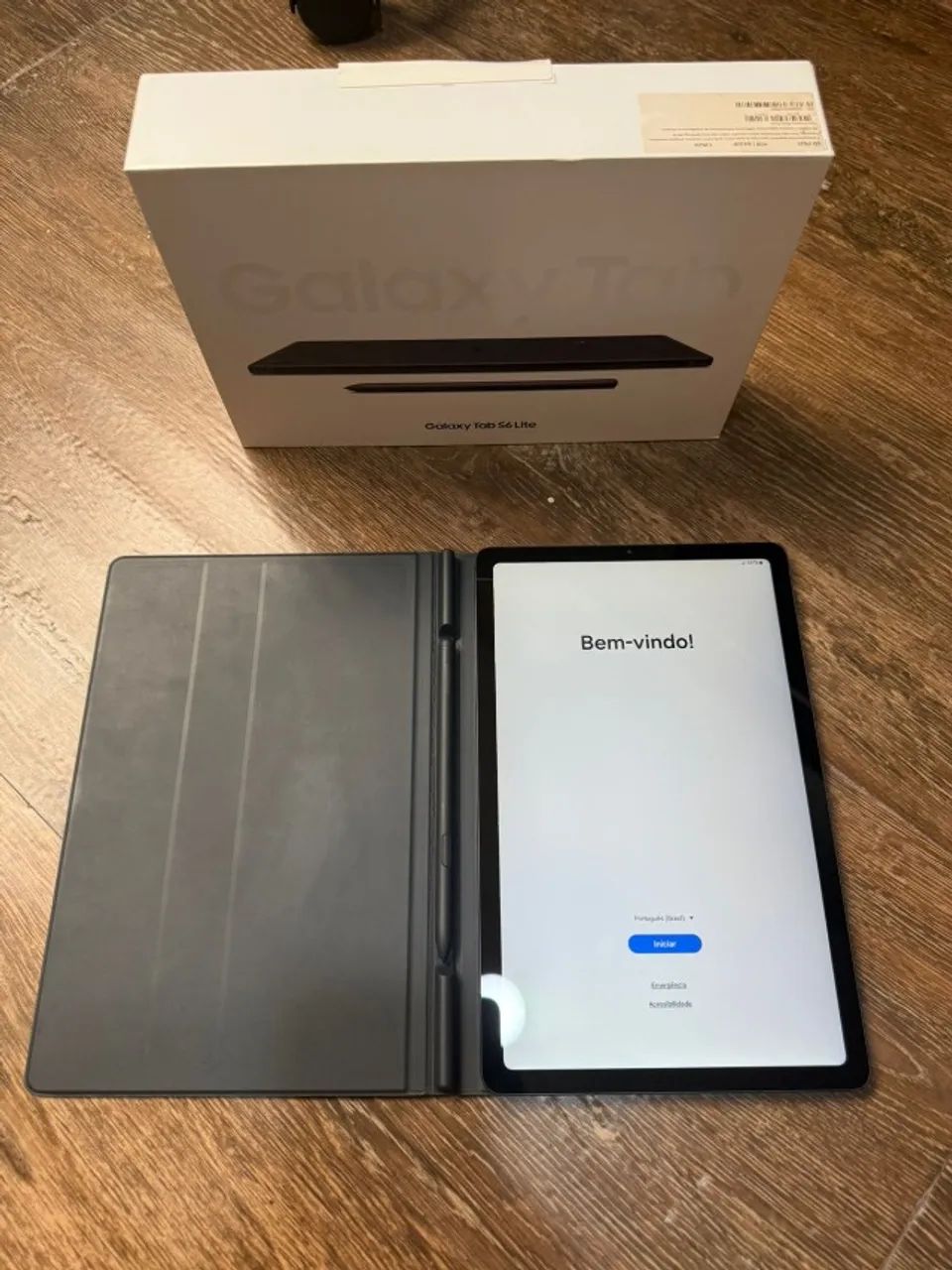 Tablet Galaxy Tab S6 Lite - 64GB - Cinza - Foto 2