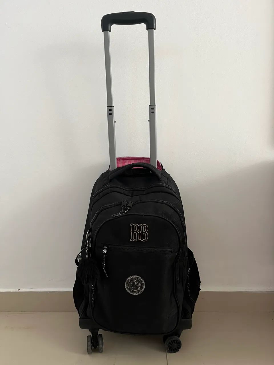 Mochila de Rodinha Rebecca Bonbon - Foto 6