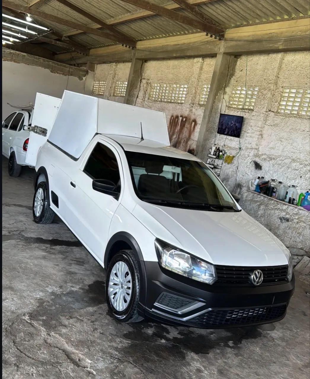 Volkswagen Saveiro Robust 1.6 Total Flex 8V 2023 - Foto 3