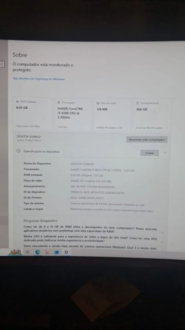 CPU ler descrição  - Foto 4