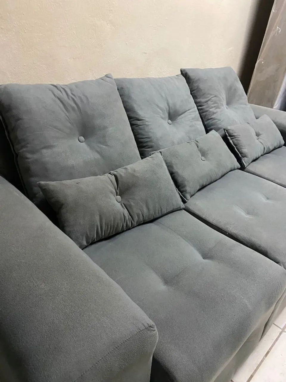 Vendo sofá retrátil em perfeito estado! - Foto 3