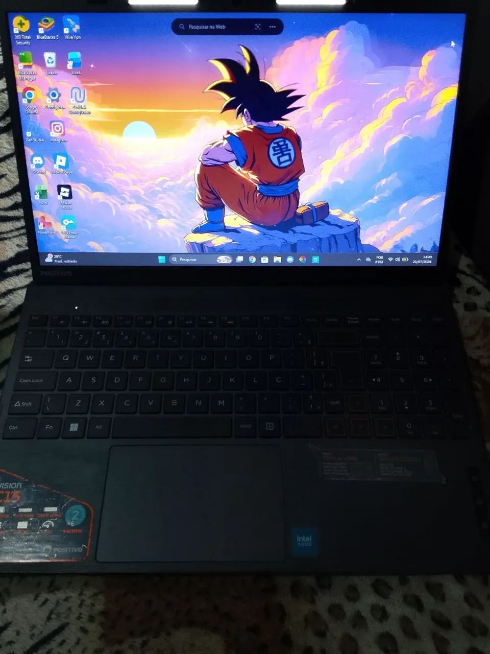 Notebook POSITIVO M15