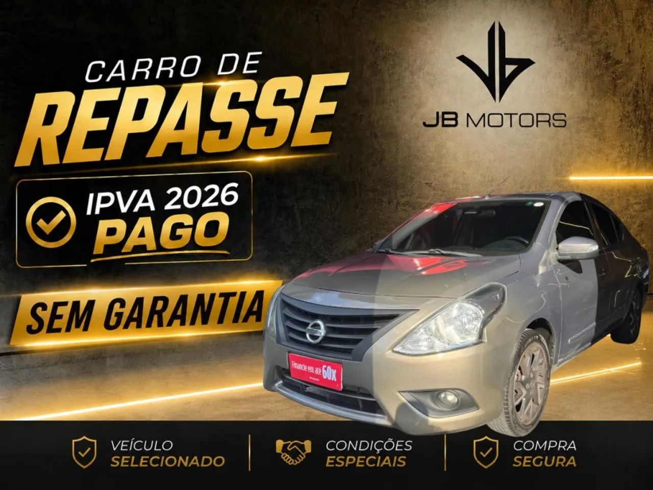 Nissan Versa VERSA UNIQUE 1.6 16V FlexStart 4p Aut. 2017