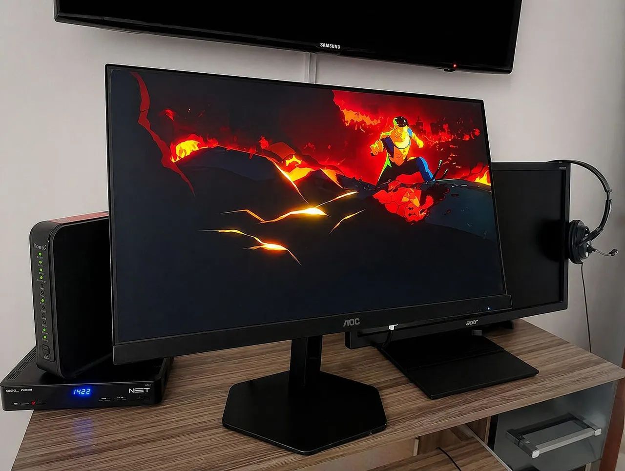 MONITOR GAMER BARATINHO - Foto 4