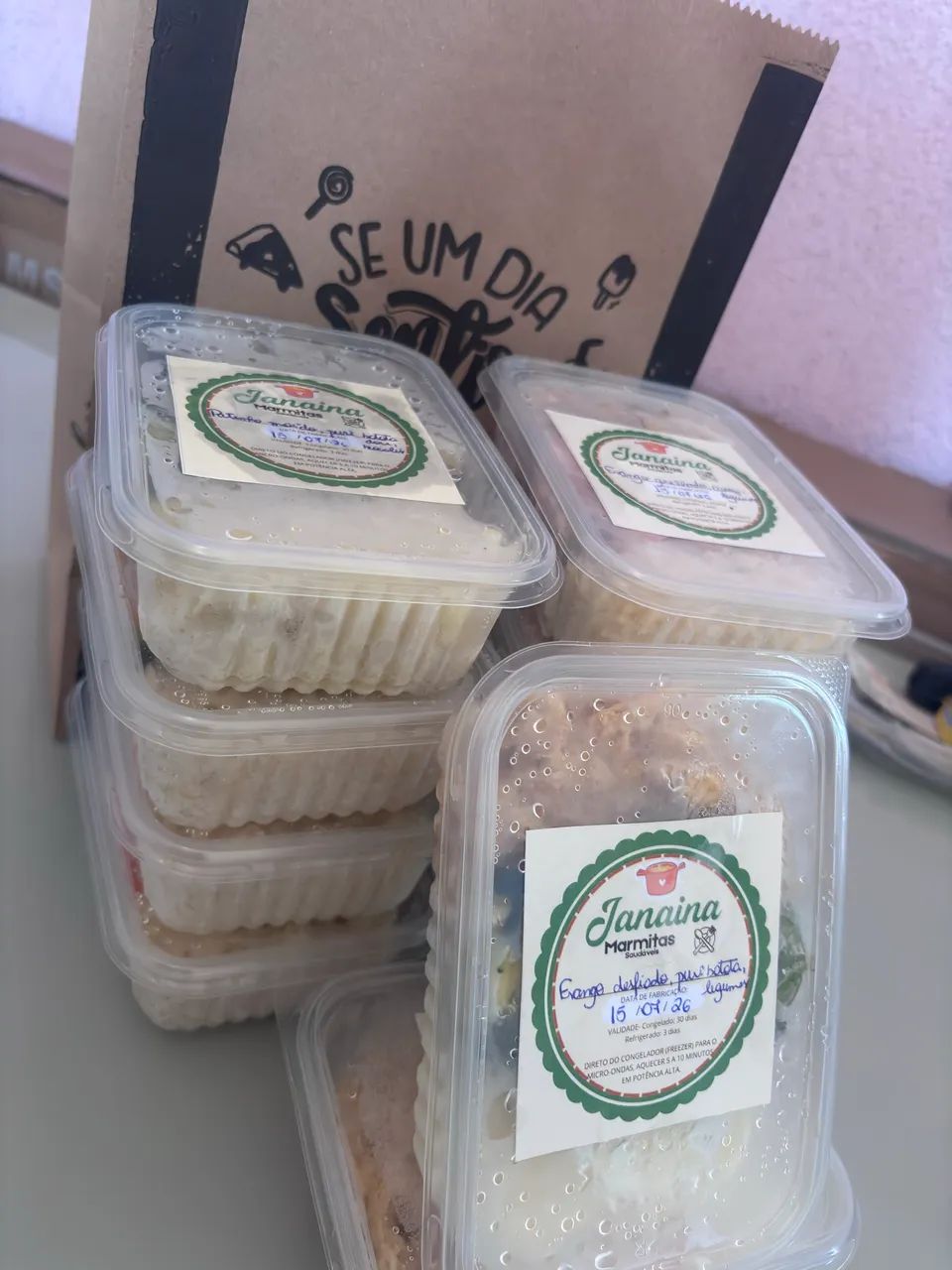 Marmitas Saudáveis Congeladas  - Foto 5