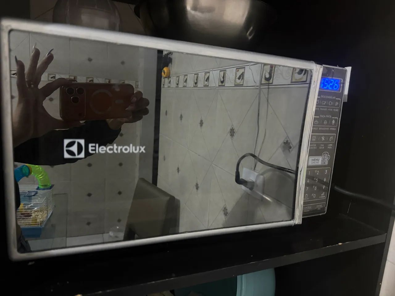 Microondas espelhado novinho 