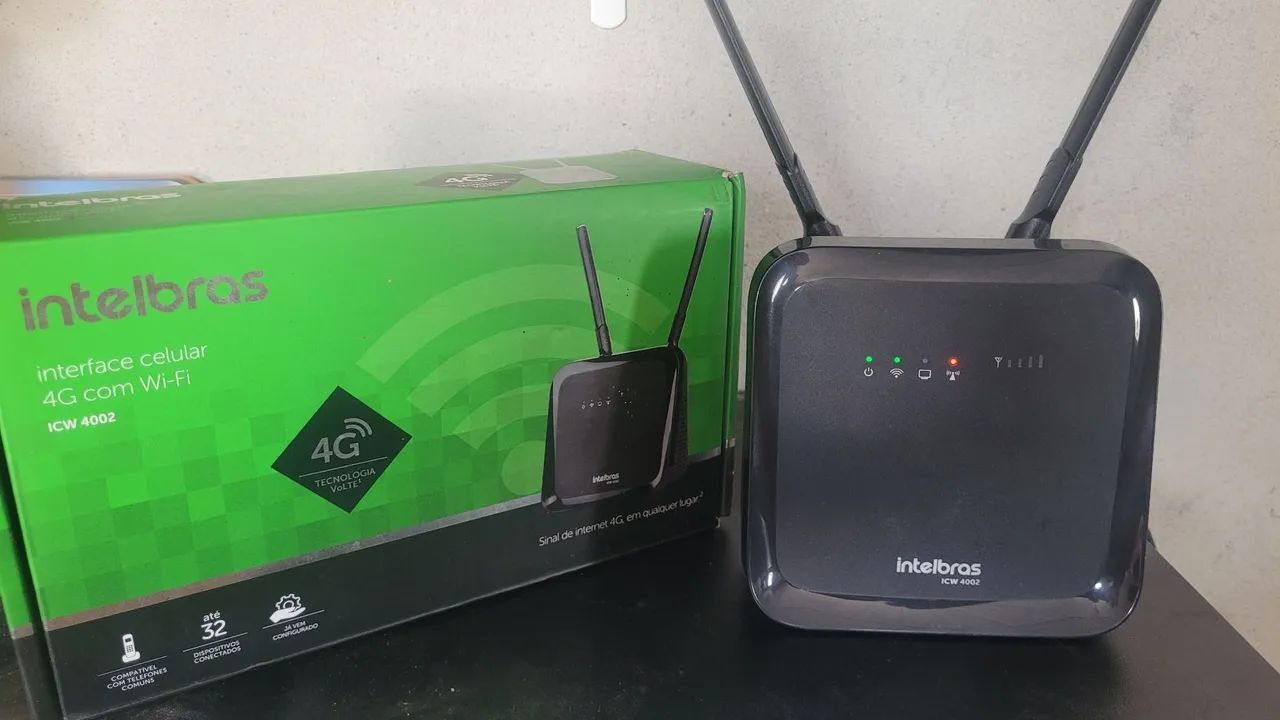 Internet rural 4G ICW 4002 intelbras