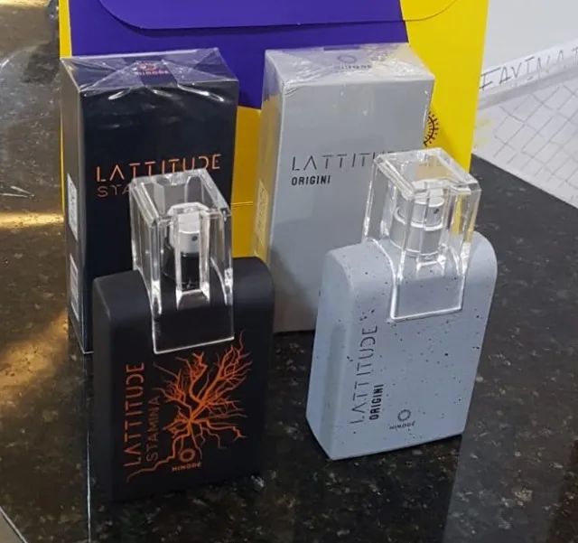 Perfume Lattitude Stamina + Origini ? Hinode | Essência Francesa | Entrega Hoje