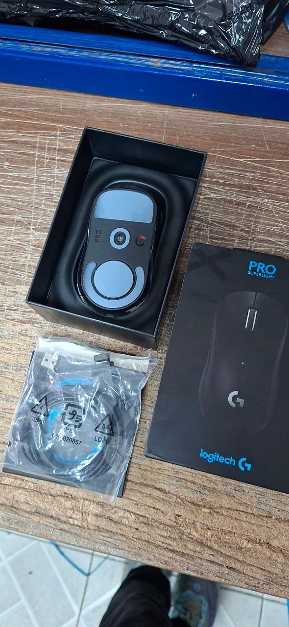 Logitech G pro X superlight - excelente estado - Foto 3