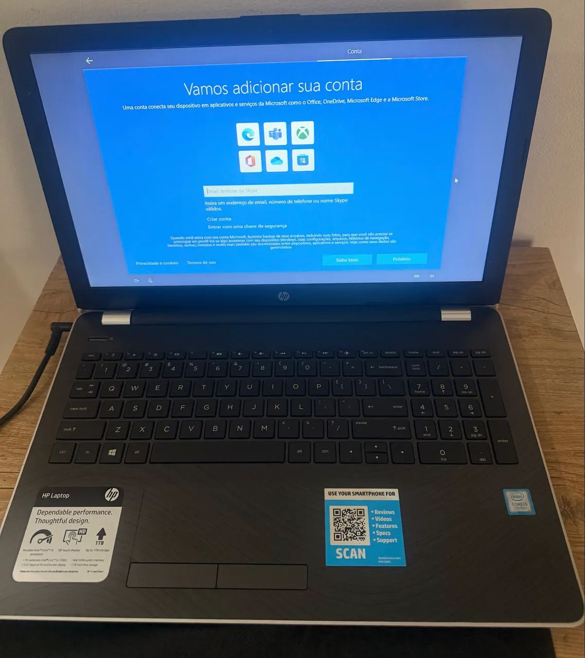 Notebook HP CORE I5 1T Super conservado  - Foto 3