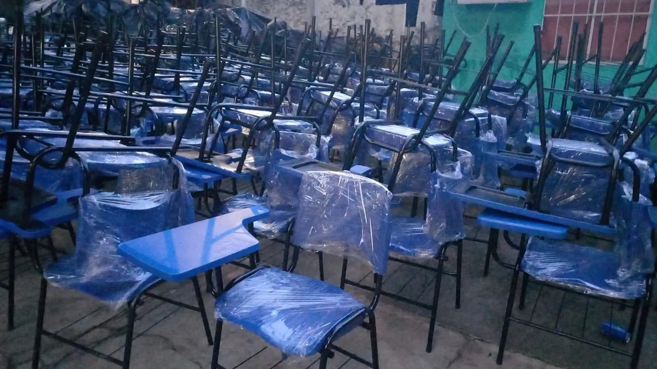 Cadeira escolar de plástico  - Foto 2