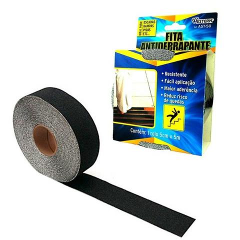 Fita antiderrapante 2,5cm x 5 metros Ast25 Western