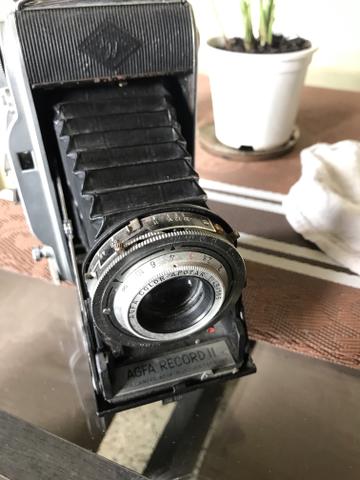 Máquina antiga Agfa Record II