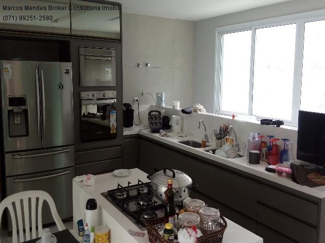 Linda casa pra venda ou locação - Alphaville Salvador 1. Lote diferenciado em parte alta. - Foto 9