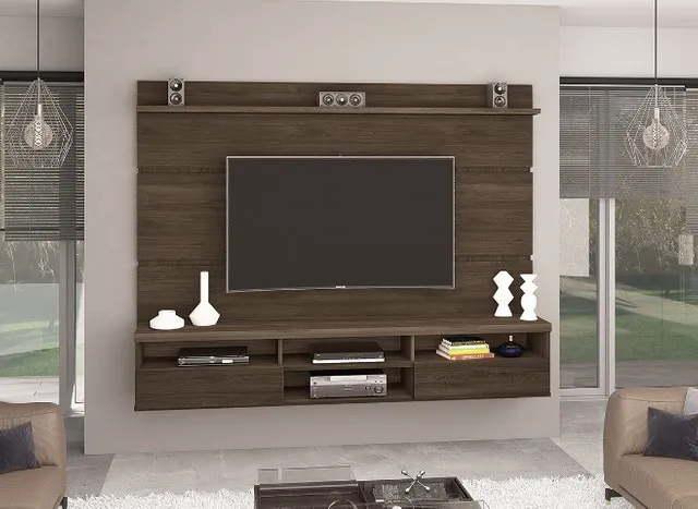 Painel maravilhoso Belgrado varias cores p/ TV até 65'' = Frete grátis