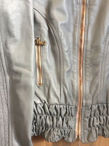 Jaqueta de couro italiana - Foto 3