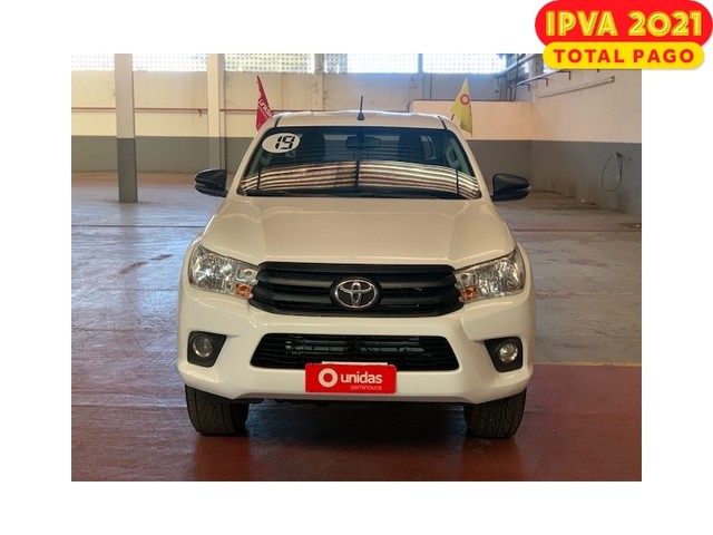 TOYOTA HILUX 2019 2.8 STD 4X4 CD 16V DIESEL 4P MANUAL