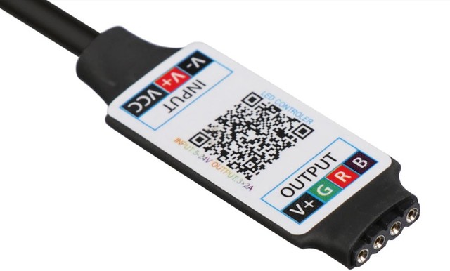 COD-CP456 Controle Bluetooth P/ Fita Led Rgb 5050-3528  Arduino Automação Robotica - Foto 4