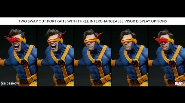 Cyclops Premium Format Sideshow X-Men - Foto 6