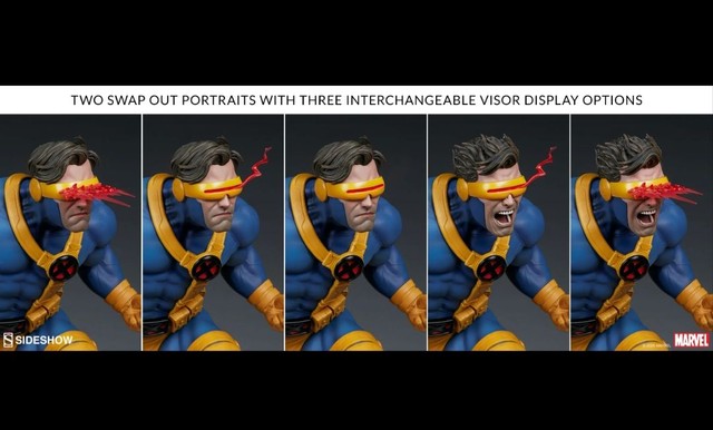 Cyclops Premium Format Sideshow X-Men - Foto 5