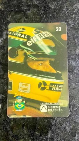 Vendo Cartão Telefônico Raro do Ayrton Senna