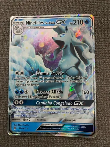 Carta Pokémon Lendário Necrozma GX Sombras Ardentes