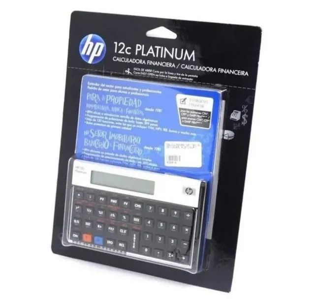 Calculadora Financeira HP 12C Platinum
