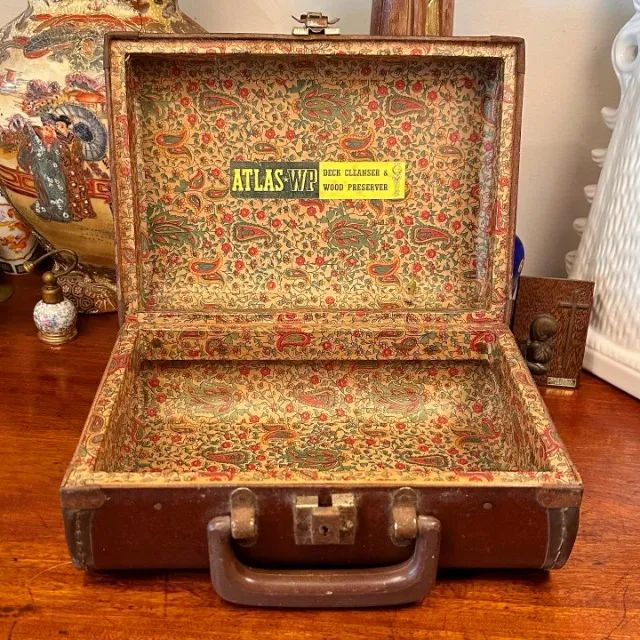 Antiga frasqueira (Maleta) - Foto 4