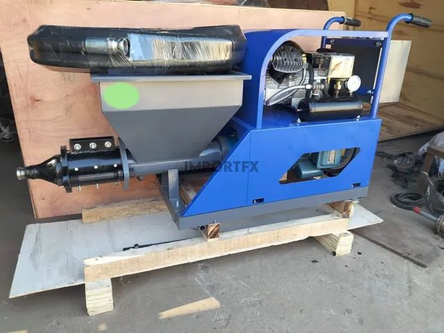 Projetora de argamassa , máquina de reboco de alta capacidade 