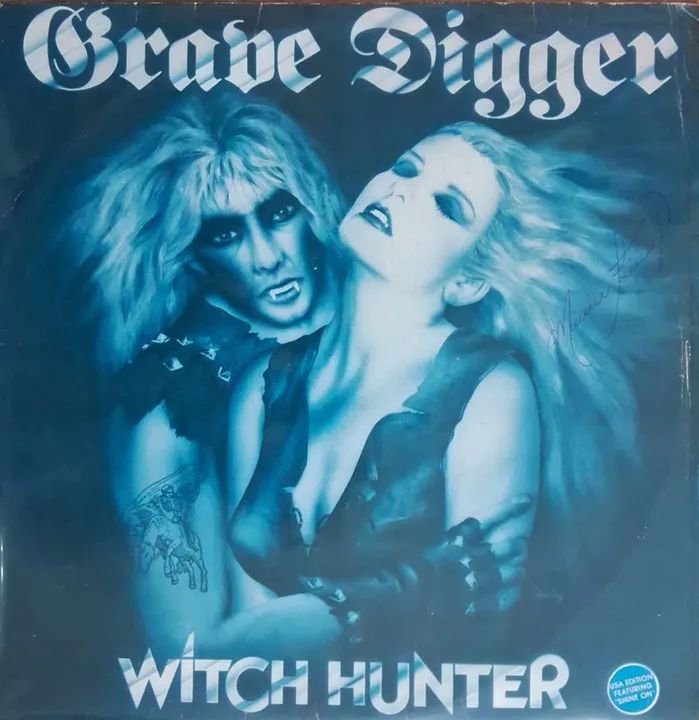 Disco de vinil GRAVE DIGGER<br>Witch Hunter 