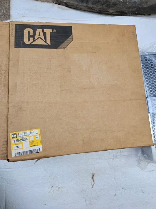 Pa carregadeira caterpillar filtro de ar cabine novo original