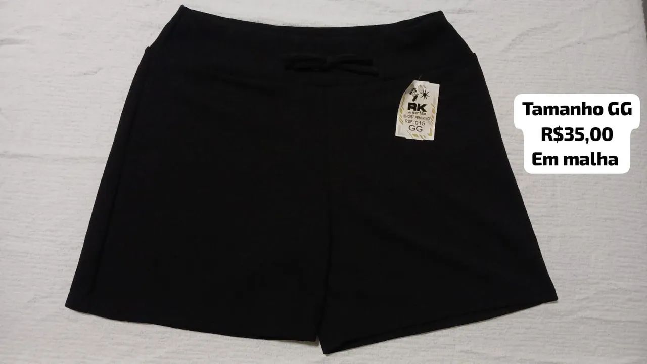 Shorts  GG em Malha conforto e qualidade  - Foto 5