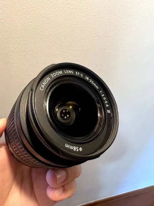 Canon EOS Rebel T6 + lente EF 18-55mm - Foto 3